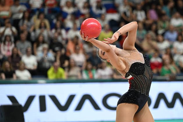 IPA85176830 - LEWINSKA Liliana (POL) during European Championships in Rhythmic gymnastics, Rhythmische Sportgymnastik, RSG Gymnastics in Varna, Bulgaria, May 30 2026  Copyright: xFilippoxTomasi IPAxSportx xx 85176830
