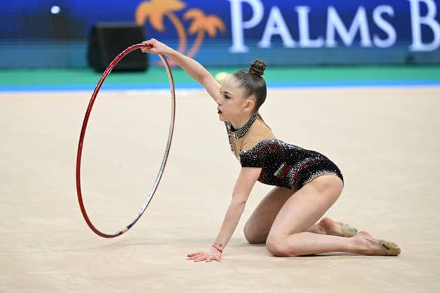 IPA85176846 - NIKOLOVA Stiliana (BUL) during European Championships in Rhythmic gymnastics, Rhythmische Sportgymnastik, RSG Gymnastics in Varna, Bulgaria, May 30 2026  Copyright: xFilippoxTomasi IPAxSportx xx 85176846