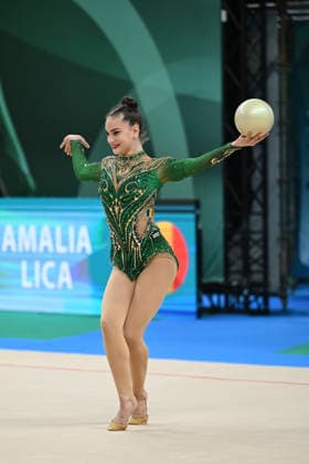 IPA85176847 - LICA Amalia (ROU) during European Championships in Rhythmic gymnastics, Rhythmische Sportgymnastik, RSG Gymnastics in Varna, Bulgaria, May 30 2026  Copyright: xFilippoxTomasi IPAxSportx xx 85176847