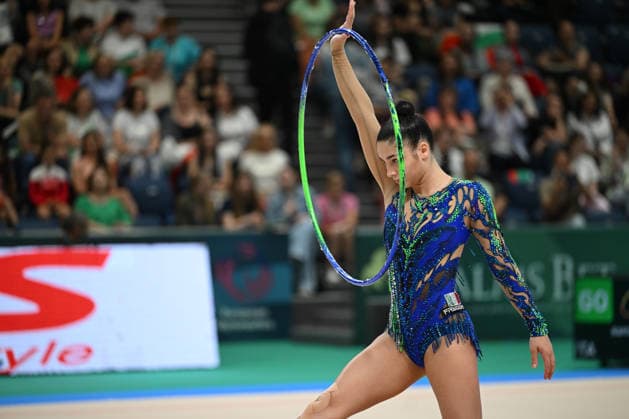 IPA85176837 - RAFFAELI Sofia (ITA) during European Championships in Rhythmic gymnastics, Rhythmische Sportgymnastik, RSG Gymnastics in Varna, Bulgaria, May 30 2026  Copyright: xFilippoxTomasi IPAxSportx xx 85176837