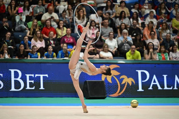IPA85176839 - BREZALIEVA Eva (BUL) during European Championships in Rhythmic gymnastics, Rhythmische Sportgymnastik, RSG Gymnastics in Varna, Bulgaria, May 30 2026  Copyright: xFilippoxTomasi IPAxSportx xx 85176839