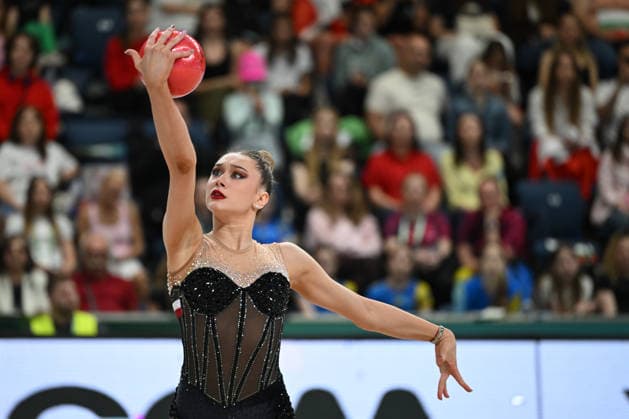 IPA85176842 - LEWINSKA Liliana (POL) during European Championships in Rhythmic gymnastics, Rhythmische Sportgymnastik, RSG Gymnastics in Varna, Bulgaria, May 30 2026  Copyright: xFilippoxTomasi IPAxSportx xx 85176842