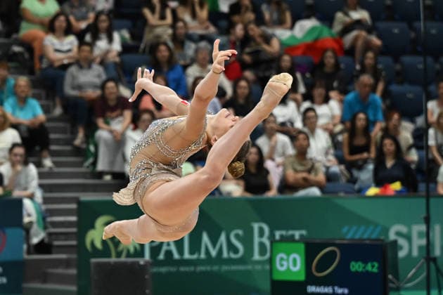 IPA85176853 - DRAGAS Tara (ITA) during European Championships in Rhythmic gymnastics, Rhythmische Sportgymnastik, RSG Gymnastics in Varna, Bulgaria, May 30 2026  Copyright: xFilippoxTomasi IPAxSportx xx 85176853