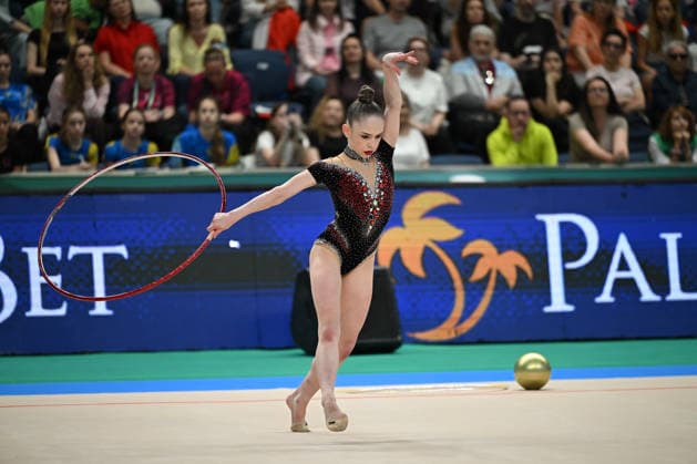 IPA85176856 - NIKOLOVA Stiliana (BUL) during European Championships in Rhythmic gymnastics, Rhythmische Sportgymnastik, RSG Gymnastics in Varna, Bulgaria, May 30 2026  Copyright: xFilippoxTomasi IPAxSportx xx 85176856