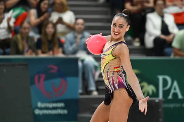 IPA85176859 - PICO Daniela (ESP) during European Championships in Rhythmic gymnastics, Rhythmische Sportgymnastik, RSG Gymnastics in Varna, Bulgaria, May 30 2026  Copyright: xFilippoxTomasi IPAxSportx xx 85176859