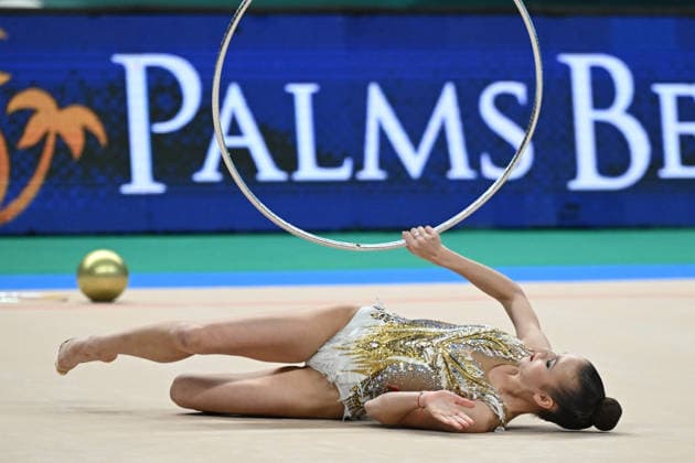 OTHER - Gymnastics - European Championships in Rhythmic gymnastics, Rhythmische Sportgymnastik, RSG Photo by IPA ABACAPRESS.COM85176851 - VIARENICH Darya (BLR) during European Championships in Rhythmic Gymnastics, Gymnastics in Varna, Bulgaria, May 30 2026 Varna Bulgaria  Copyright: xIPAxSport ABACAx