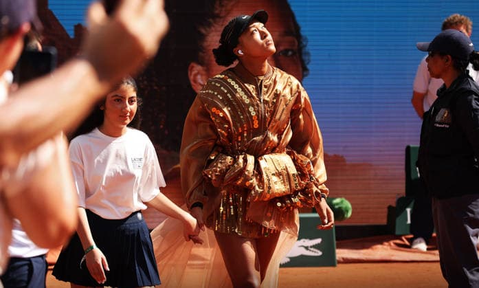 TENNIS - French Open 2026 PARIS,FRANCE,30.MAY.26 - TENNIS - WTA, Tennis Damen Tour, French Open, Roland Garros, Grand Slam. Image shows Naomi Osaka (JPN).  GEPAxpictures xMatthiasxHauer