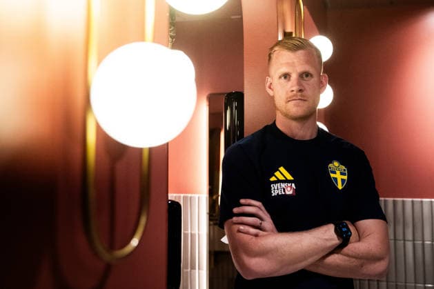 260530 Goalkeeper coach Linus Kandolin of the Swedish national football team poses for a portrait during a press event on May 30, 2026 in Stockholm Photo Axel Boberg BILDBYRAN COP 258 AX0106 fotboll football soccer fotball landskamp sverige sweden sverige a fifa world cup vm bbeng  Copyright: AXELxBOBERG BB260530AX003