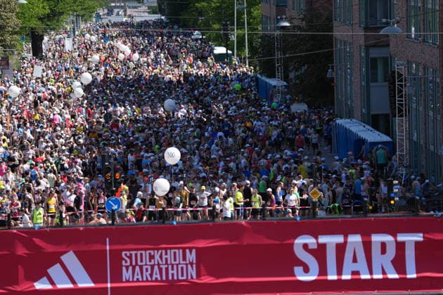 Athletics, Stockholm Marathon