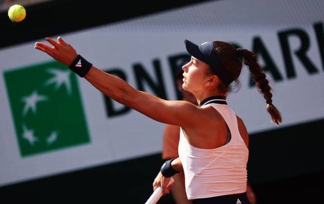 TENNIS - French Open 2026 PARIS,FRANCE,30.MAY.26 - TENNIS - WTA, Tennis Damen Tour, French Open, Roland Garros, Grand Slam. Image shows Iva Jovic (USA).  GEPAxpictures xMatthiasxHauer