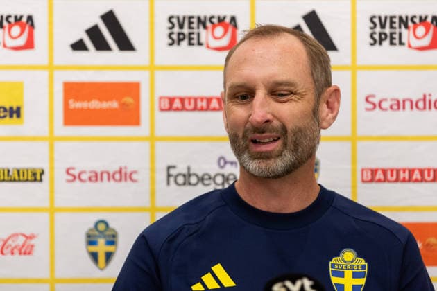 260530 Assistant coach Andreas Georgson of the Swedish national football team during a press event on May 30, 2026 in Stockholm Photo Axel Boberg BILDBYRAN COP 258 AX0106 fotboll football soccer fotball landskamp sverige sweden sverige a fifa world cup vm bbeng  Copyright: AXELxBOBERG BB260530AX012