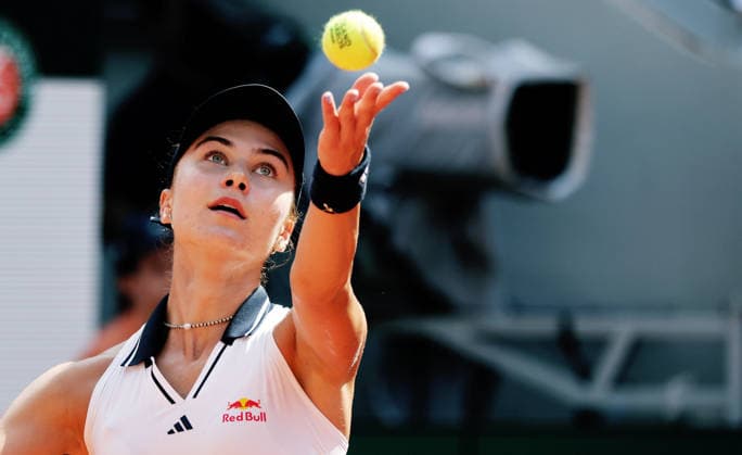 TENNIS - French Open 2026 PARIS,FRANCE,30.MAY.26 - TENNIS - WTA, Tennis Damen Tour, French Open, Roland Garros, Grand Slam. Image shows Iva Jovic (USA).  GEPAxpictures xMatthiasxHauer