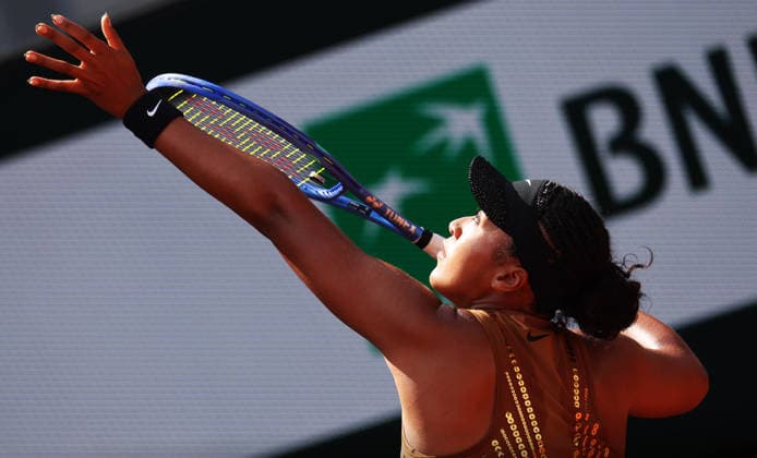 TENNIS - French Open 2026 PARIS,FRANCE,30.MAY.26 - TENNIS - WTA, Tennis Damen Tour, French Open, Roland Garros, Grand Slam. Image shows Naomi Osaka (JPN).  GEPAxpictures xMatthiasxHauer