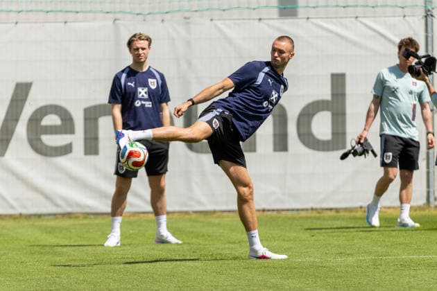 Football, Austrian national team, Training