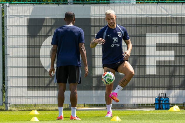 SOCCER - AUT vs TUN, test match VIENNA,AUSTRIA,30.MAY.26 - SOCCER - OEFB international test match, Austria vs Tunisia, preview, training team AUT. Image shows Marko Arnautovic (AUT).  GEPAxpictures xPhilippxBrem
