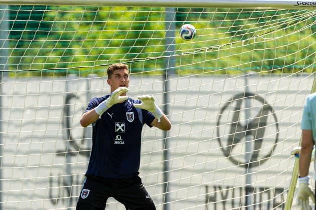 SOCCER - AUT vs TUN, test match VIENNA,AUSTRIA,30.MAY.26 - SOCCER - OEFB international test match, Austria vs Tunisia, preview, training team AUT. Image shows Florian Wiegele (AUT).  GEPAxpictures xPhilippxBrem