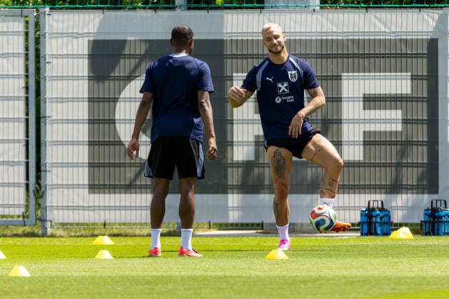 SOCCER - AUT vs TUN, test match VIENNA,AUSTRIA,30.MAY.26 - SOCCER - OEFB international test match, Austria vs Tunisia, preview, training team AUT. Image shows Marko Arnautovic (AUT).  GEPAxpictures xPhilippxBrem