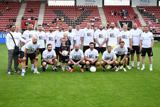 30 05 2026, xsvx, Football Langholz Cup 2026, f l team photo Eckerlin and Friends Wiesbaden