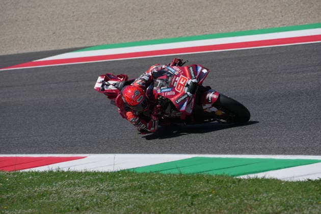 30 05 2026, Autodromo Internazionale del Mugello, Mugello, MotoGP Italian Grand Prix 2026 ,in the picture Marc Marquez ESP , Ducati Lenovo Team Photo by Hasan Bratic DeFodi Images