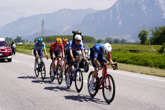 The pack rides during Stage 20 of the Giro d™Italia, from Gemona del Friuli to Piancavallo, Italy, Saturday,May 30, 2026.  Copyright: xFabioxFerrarix xLaPressex