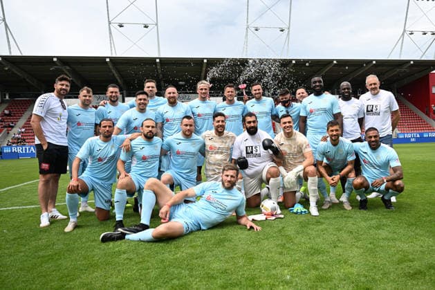 30 05 2026, xsvx, Football Langholz Cup 2026, v l team photo Prime Time United Wiesbaden