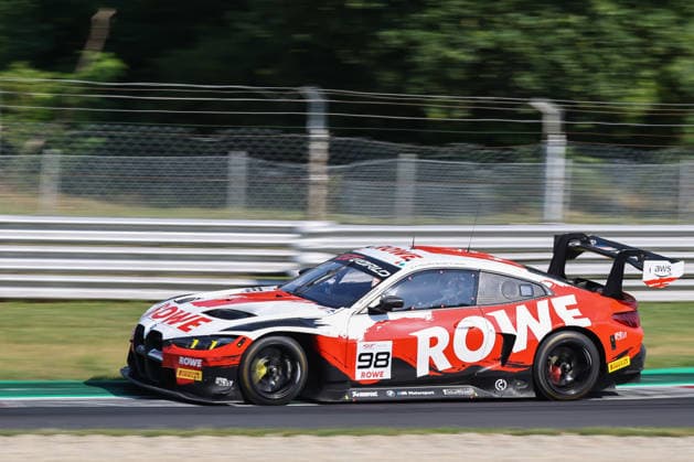 IPA85179336 - 98 BMW M4 GT3 EVO - Rowe Racing (Augusto FARFUS BRA, Jake DENNIS GBR, Raffaele MARCIELLO SUI) during 3 Hours of the GT World Challenge on May 30, 2026 at Monza Autodrome, Italy during Monza - Round 3, GT World Challenge race in Monza, Italy, May 30 2026  Copyright: xValerioxOrigo IPAxSportx xx 85179336
