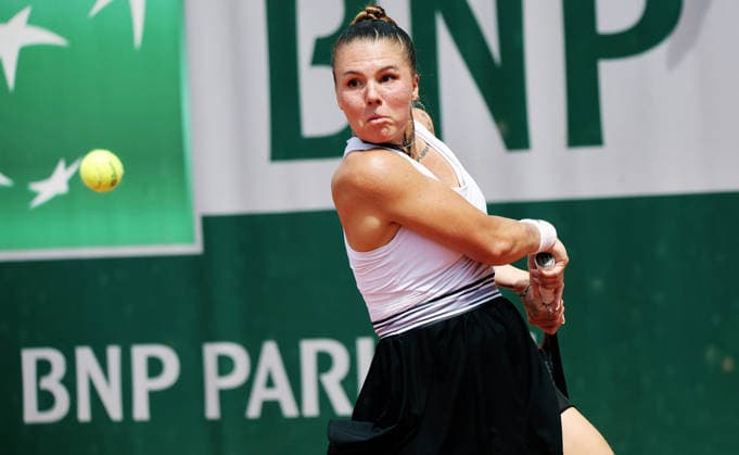 TENNIS - French Open 2026 PARIS,FRANCE,30.MAY.26 - TENNIS - WTA, Tennis Damen Tour, French Open, Roland Garros, Grand Slam. Image shows Oleksandra Oliynykova (UKR).  GEPAxpictures xMatthiasxHauer