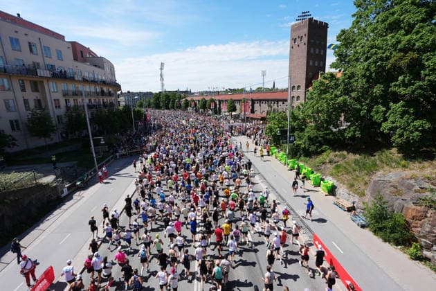The start of the Stockholm marathon on Saturday in Stockholm, Sweden on may 30, 2026 STOCKHOLM SWEDEN x10500x  Copyright: xMagnusxLejhall TTx STOCKHOLM MARATHON 2026