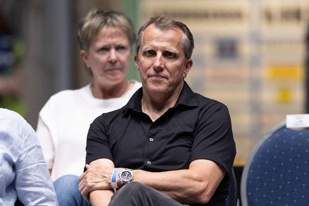 Teamcoach Germany Jörg Rosskopf during the semifinal matches Borussia Düsseldorf TTC Schwalbe of the Liebherr TTBL Final4 at the Süwag Energie ARENA on May 30, 2026, in Frankfurt, Germany Copyright: JoaquimxFerreira