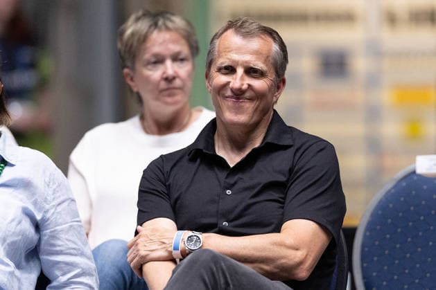 Teamcoach Germany Jörg Rosskopf during the semifinal matches Borussia Düsseldorf TTC Schwalbe of the Liebherr TTBL Final4 at the Süwag Energie ARENA on May 30, 2026, in Frankfurt, Germany Copyright: JoaquimxFerreira