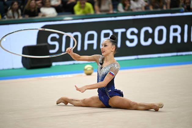 IPA85179938 - BORISOVA Mariia (RUS) during European Championships in Rhythmic gymnastics, Rhythmische Sportgymnastik, RSG Gymnastics in Varna, Bulgaria, May 30 2026  Copyright: xFilippoxTomasi IPAxSportx xx 85179938