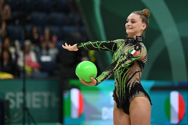 IPA85179915 - DRAGAS Tara (ITA) during European Championships in Rhythmic gymnastics, Rhythmische Sportgymnastik, RSG Gymnastics in Varna, Bulgaria, May 30 2026  Copyright: xFilippoxTomasi IPAxSportx xx 85179915