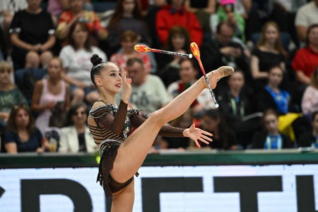 IPA85179918 - BORISOVA Mariia (RUS) during European Championships in Rhythmic gymnastics, Rhythmische Sportgymnastik, RSG Gymnastics in Varna, Bulgaria, May 30 2026  Copyright: xFilippoxTomasi IPAxSportx xx 85179918