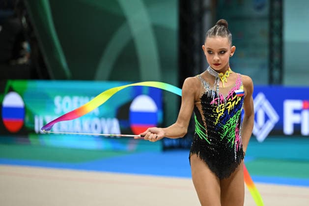 IPA85179919 - ILTERIAKOVA Sofiia (RUS) during European Championships in Rhythmic gymnastics, Rhythmische Sportgymnastik, RSG Gymnastics in Varna, Bulgaria, May 30 2026  Copyright: xFilippoxTomasi IPAxSportx xx 85179919