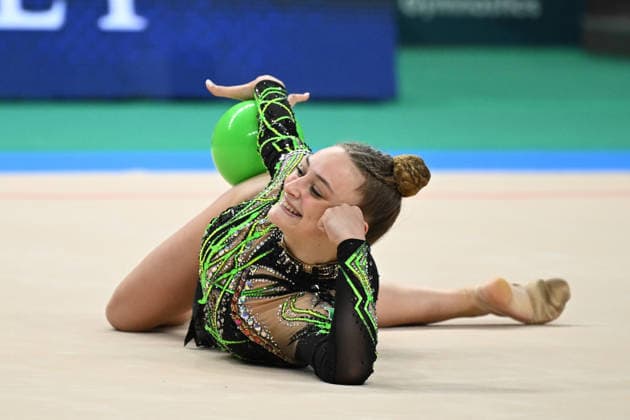 IPA85179924 - DRAGAS Tara (ITA) during European Championships in Rhythmic gymnastics, Rhythmische Sportgymnastik, RSG Gymnastics in Varna, Bulgaria, May 30 2026  Copyright: xFilippoxTomasi IPAxSportx xx 85179924