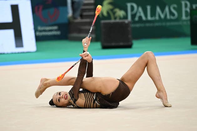 IPA85179931 - BORISOVA Mariia (RUS) during European Championships in Rhythmic gymnastics, Rhythmische Sportgymnastik, RSG Gymnastics in Varna, Bulgaria, May 30 2026  Copyright: xFilippoxTomasi IPAxSportx xx 85179931