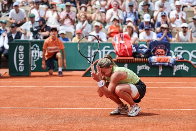 2026.05.30 Paryz Tenis French Open Roland Garros 2026 Maria Sakkari - Maja Chwalinska N z Maja Chwalinska Foto Pawel Andrachiewicz PressFocus 2026.05.30 Paris Tennis - French Open Roland Garros 2026 Maria Sakkari - Maja Chwalinska Maja Chwalinska Credit: Pawel Andrachiewicz PressFocus NEWSPIX.PL --- newspix.pl POLAND OUT! 