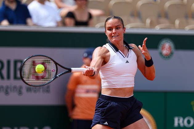 2026.05.30 Paryz Tenis French Open Roland Garros 2026 Maria Sakkari - Maja Chwalinska N z Maria Sakkari Foto Pawel Andrachiewicz PressFocus 2026.05.30 Paris Tennis - French Open Roland Garros 2026 Maria Sakkari - Maja Chwalinska Maria Sakkari Credit: Pawel Andrachiewicz PressFocus NEWSPIX.PL --- newspix.pl POLAND OUT! 