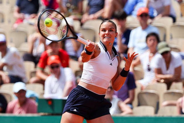 2026.05.30 Paryz Tenis French Open Roland Garros 2026 Maria Sakkari - Maja Chwalinska N z Maria Sakkari Foto Pawel Andrachiewicz PressFocus 2026.05.30 Paris Tennis - French Open Roland Garros 2026 Maria Sakkari - Maja Chwalinska Maria Sakkari Credit: Pawel Andrachiewicz PressFocus NEWSPIX.PL --- newspix.pl POLAND OUT! 