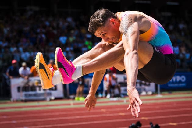 51 Hypomeeting, Goetzis AT , 30 05 2026 GOETZIS, SWITZERLAND MAY 30 Simon EHAMMER of Switzerland competes in the long jump of the mens decathlon at the 51 Hypomeeting, Goetzis AT on May 30, 2026 in Goetzis, Switzerland Copyright: xBEAUTIFULxSPORTS UlfxSchillerx