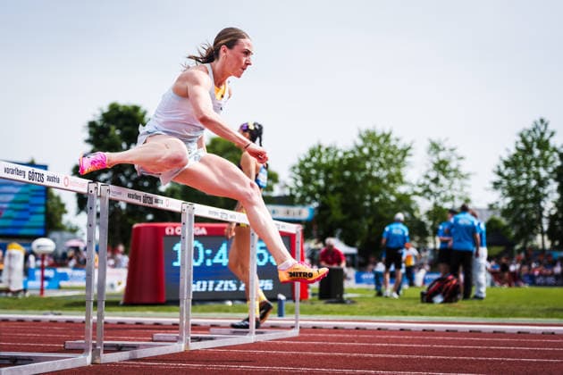 51 Hypomeeting, Goetzis AT , 30 05 2026 GOETZIS, SWITZERLAND MAY 30 Annik KAELIN of Switzerland prepares for the 100 m hurdles of the womens heptathlon at the 51 Hypomeeting, Goetzis AT on May 30, 2026 in Goetzis, Switzerland Copyright: xBEAUTIFULxSPORTS UlfxSchillerx