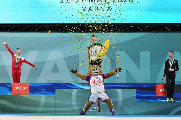 OTHER - Gymnastics - European Championships in Rhythmic gymnastics, Rhythmische Sportgymnastik, RSG Photo by IPA ABACAPRESS.COM85179909 - EChVARNA captured at Palace of Culture and Sports, Varna on 30.May.2026 by Filippo Tomasi Photography during European Championships in Rhythmic Gymnastics, Gymnastics in Varna, Bulgaria, May 30 2026 Varna Bulgaria  Copyright: xIPAxSport ABACAx