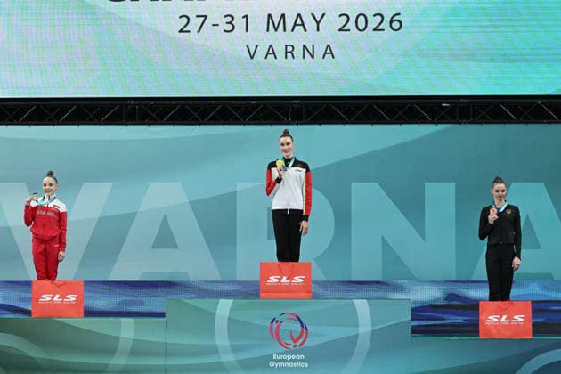 OTHER - Gymnastics - European Championships in Rhythmic gymnastics, Rhythmische Sportgymnastik, RSG Photo by IPA ABACAPRESS.COM85179903 - EChVARNA captured at Palace of Culture and Sports, Varna on 30.May.2026 by Filippo Tomasi Photography during European Championships in Rhythmic Gymnastics, Gymnastics in Varna, Bulgaria, May 30 2026 Varna Bulgaria  Copyright: xIPAxSport ABACAx