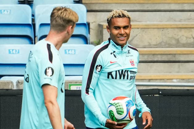 Training with the Norwegian men s national football team Oslo 20260530 Antonio Nusa during training with the Norwegian men s national football team at Ullevaal Stadium on Saturday Photo Beate Oma Dahle NTB Oslo Norway EDITORIAL USE ONLY RESTRICTED USE FOR BETTING COMPANIES  Copyright: xBeatexOmaxDahlex xNTBx