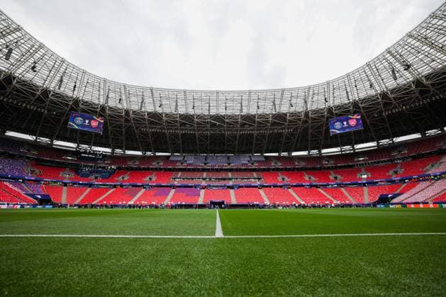 30.05.2026 - SOCCER - 2025-2026 UEFA Champions League final , Paris vs Arsenal General view of the stadium before kickoff Budapest Puskas Arena ,Budapest Puskas Arena Hungary