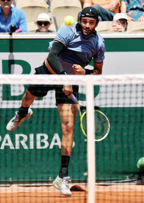 TENNIS - French Open 2026 PARIS,FRANCE,30.MAY.26 - TENNIS - ATP, Tennis Herren World Tour, French Open, Roland Garros, Grand Slam. Image shows Matteo Berrettini (ITA).  GEPAxpictures xMatthiasxHauer