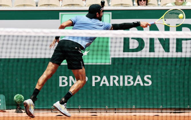 TENNIS - French Open 2026 PARIS,FRANCE,30.MAY.26 - TENNIS - ATP, Tennis Herren World Tour, French Open, Roland Garros, Grand Slam. Image shows Matteo Berrettini (ITA).  GEPAxpictures xMatthiasxHauer