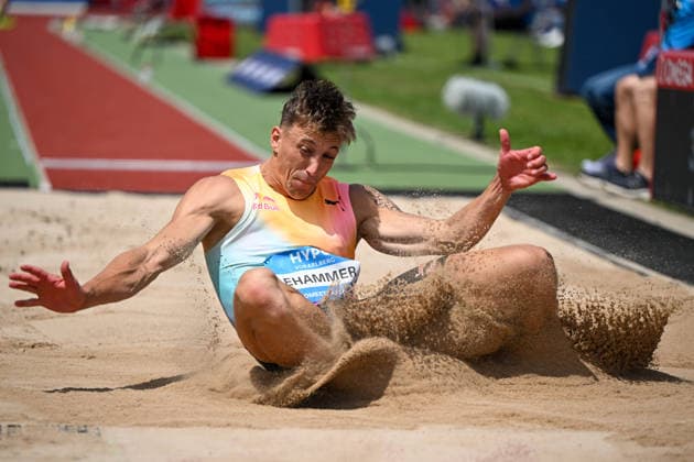 ATHLETICS - Hypomeeting Goetzis 2026 gOETZIS,AUSTRIA,30.MAY.26 - ATHLETICS - World Athletics Combined Events Tour, Hypomeeting, decathlon, long jumpg. Image shows Simon Ehammer (SUI). Keywords: world record.  GEPAxpictures xOliverxLerch