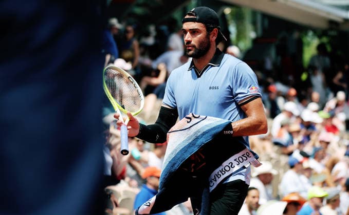 TENNIS - French Open 2026 PARIS,FRANCE,30.MAY.26 - TENNIS - ATP, Tennis Herren World Tour, French Open, Roland Garros, Grand Slam. Image shows Matteo Berrettini (ITA).  GEPAxpictures xMatthiasxHauer
