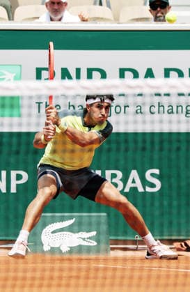 TENNIS - French Open 2026 PARIS,FRANCE,30.MAY.26 - TENNIS - ATP, Tennis Herren World Tour, French Open, Roland Garros, Grand Slam. Image shows Francisco Comesana (ARG).  GEPAxpictures xMatthiasxHauer